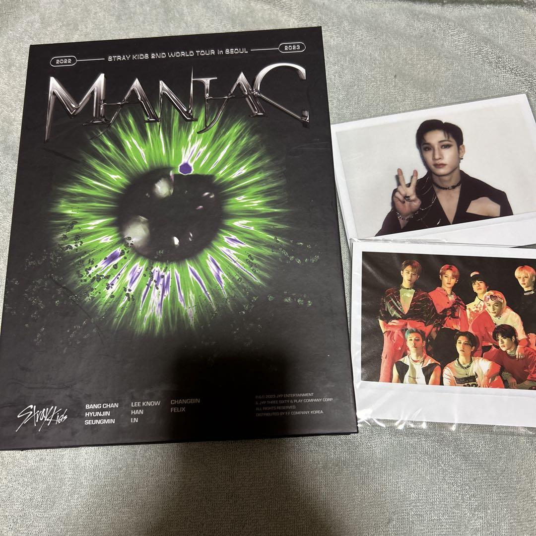 

[БУВШИЙ У ВЖИВАННІ] Stray Kids MANIAC Blu-ray Концерт у Сеулі з Бонусом за Покупку