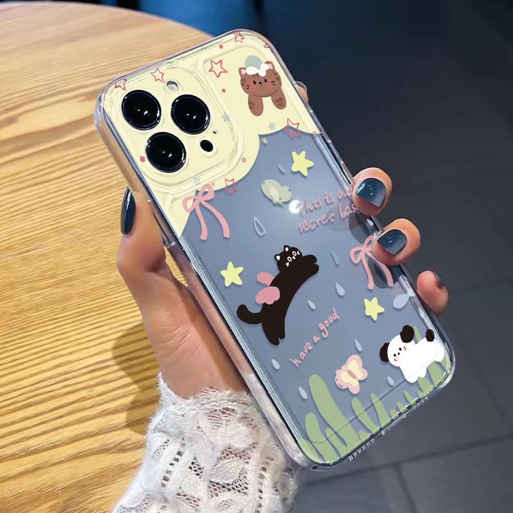 Reinforced Drop-Proof Space Case for iPhone 11 12 13 14 15 16 iPhone 14 15 16 Pro Max Samsung A16 A35 A36 A54 A55 S25 Xiaomi 11T
