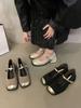 Mary Jane French Xiaoxiangfeng High Heels 2025 Autumn and Winter New High-end Evening Single Shoes Fashionable Small Leather Shoes