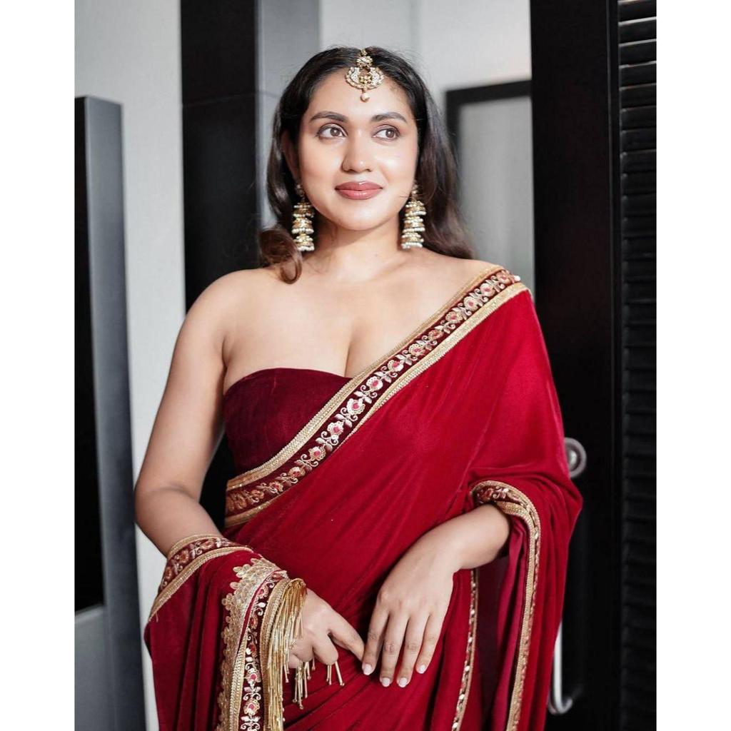 Branded Party Wear Saree Gift for Women