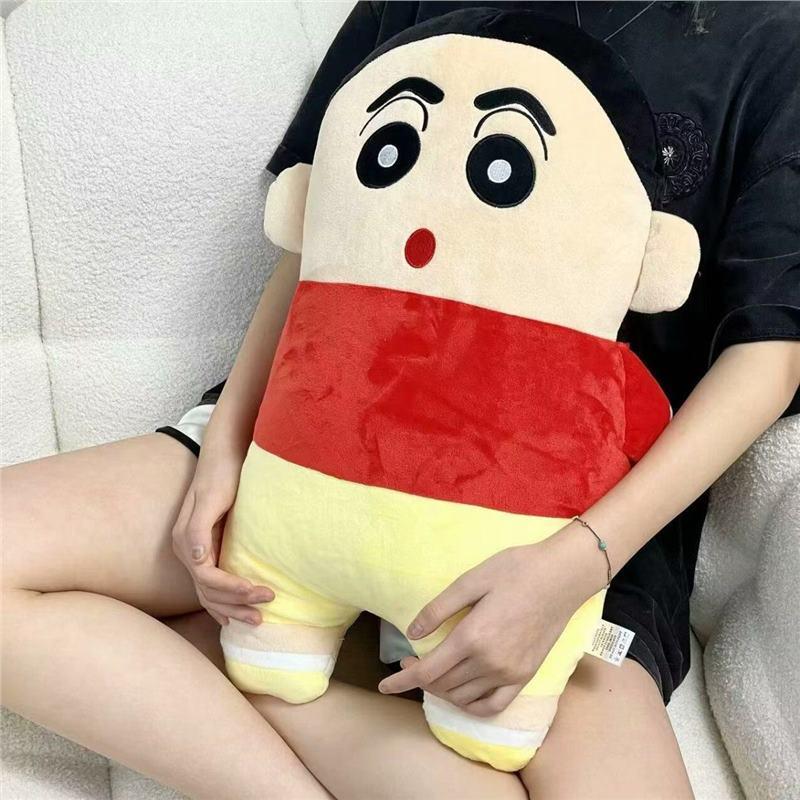 Crayon Shin-chan Pig Plush Doll - Super Soft Anime Cartoon Stuffed Toy & Pillow Gift