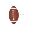 2Pcs Children Rugby Ball Design Kids Training Ball Enhance Athletic Ability Improve Distance Accuracy Home School Play