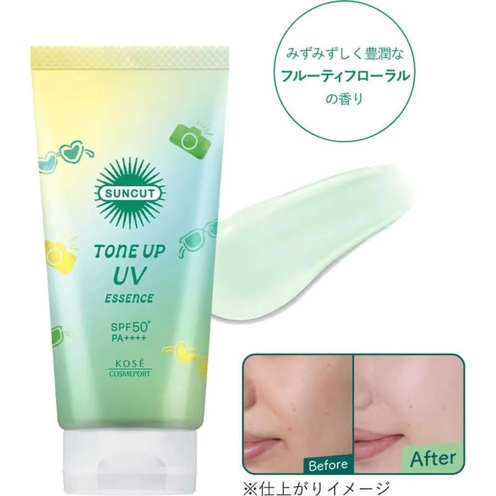 Kose Cosmeport Sun Cut Tone Up UV Essence Mint 80g