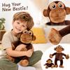 Mother and Baby Plush Stuffed Animal Toy Set - Cute Soft Plushies for Kids and Toddlers