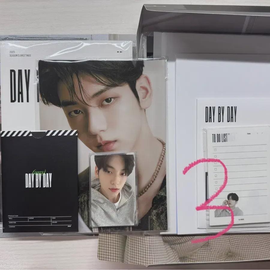 Txt Tomorrow X Together 2023 Season's Greetings Daybyday Full Set Sell Yeonjun Numbers