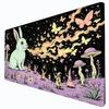 Giant Magic Rabbit MTG&TCG Tabletop Game Mat Magic Party Playmat Durable Rubber for Games 35X60cm Mouse Pad PC Offices Desk Mats