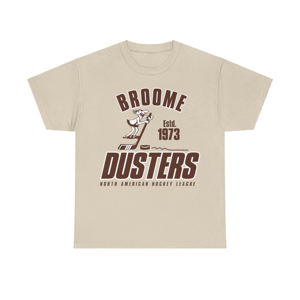 Broome Dusters Hockey Team 1973 Nostalgic Retro T-shirt