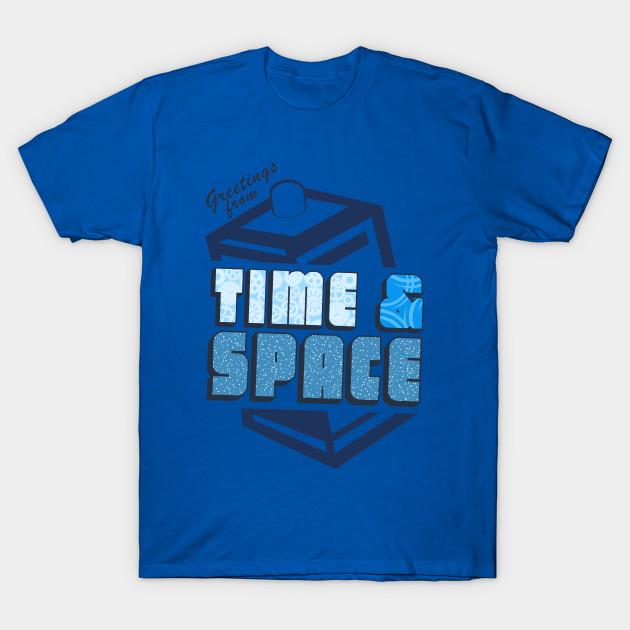 

Men Black Print T-shirt Greetings From Time & Space No-Cut Transfer Paper Print Cotton Tshirt 4XL королевский синий