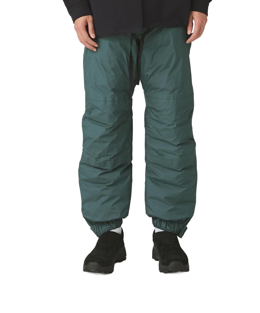 Snow Peak Weatherproof Down Pants and Size L GORE-TEX PA-25AU018, Men's Women's, Blue,