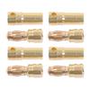 30 Pairs Banana Connectors Plugs Gold Plated Corrosion Preventing Brass Male Female Connector Plug Set