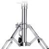 Snare Drum Stand, Concert Snare Drum Stand, Adjustable Snare Stand for 8-14 Inch Drums, Double Braced, Steel Tongue Drum