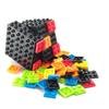 1 Box Of Plastic 3x3x3 Speed Smart  Cube Smooth Sticker Cubes Collection Puzzle Toy for Kids