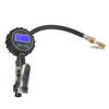 0‑200PSI Tire Inflator with Tire Pressure Gauge LCD Digital Display 4 Pressure Units for Motorcycle Car Van Truck Bus