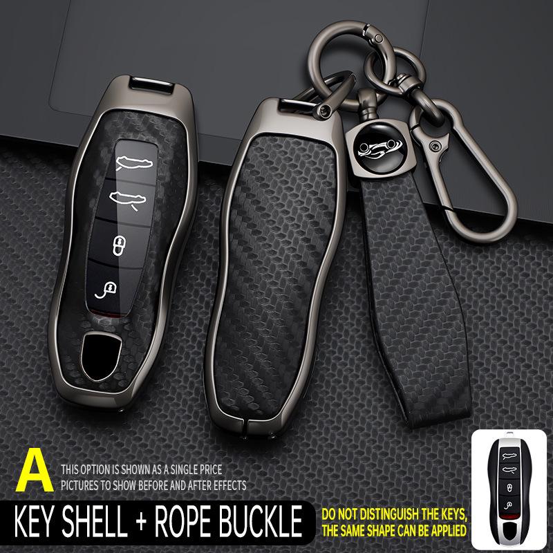 Key Case Shell Buckle for Older Porsche Cayenne, Macan, Panamera, and 718 Models