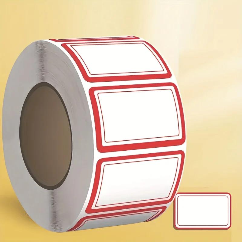 1000pcs Premium Freezer Labels – Waterproof & Oil-Resistant for Fridge & Kitchen Food Container, Jar Organization Stickers