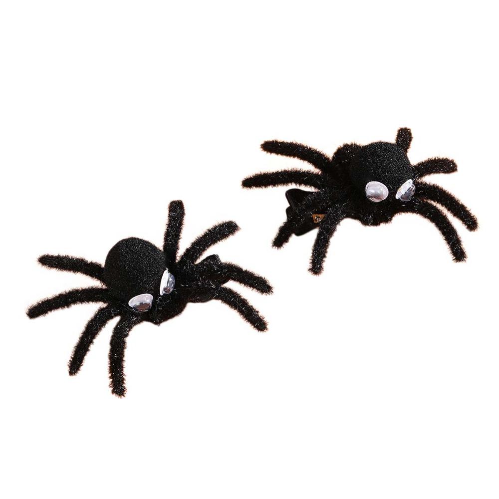 Hair Decoration Fun Spider Duckbill Clip Funny Hairball Spider Hairpin Daily
