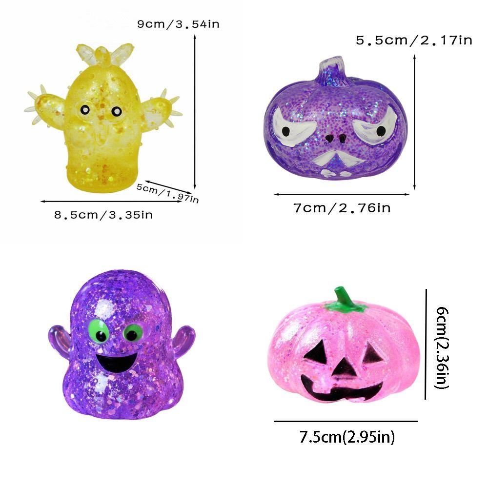 Glitter Stress Ball Slow Rebound Fidget Toy Novelty Item Squishy Toy Stress Relief