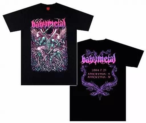 BABYMETAL Apocrypha Y M Commemorative T T-Shirt Black M Official Goods S