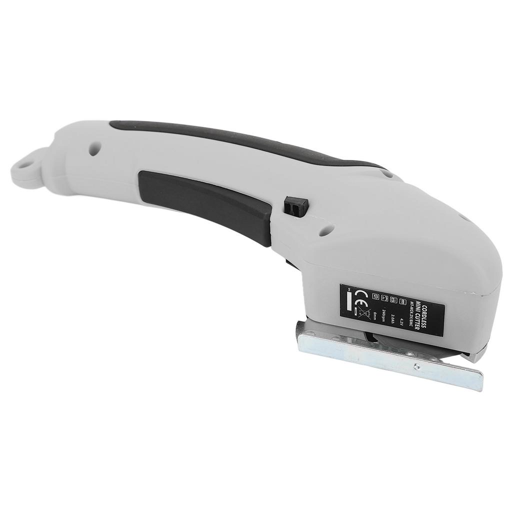 Cordless Electric Scissors Handheld Fabric Cutter 240RPM Rechargeable Tool for Carpet Sponge