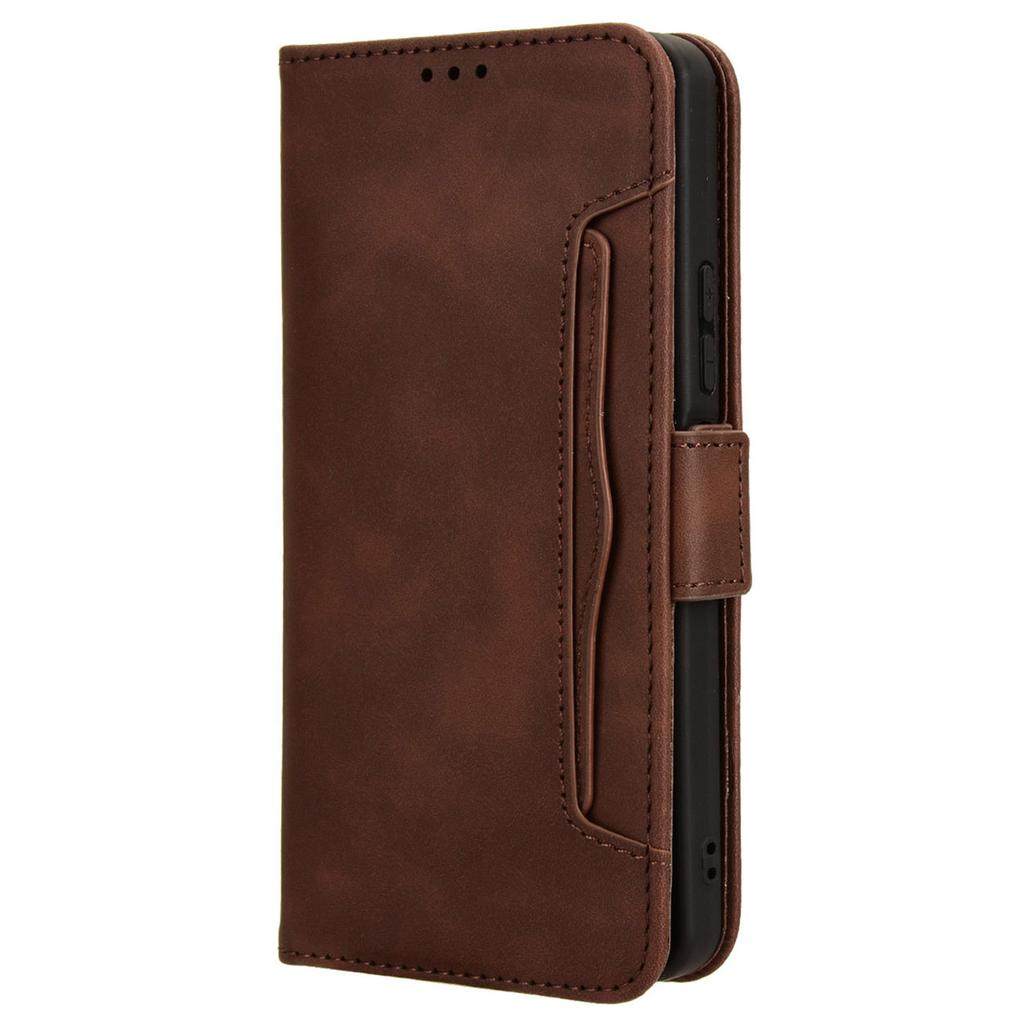 For Xiaomi Redmi A3 4G/Poco C61 4G Case with Multiple Card Holder Stand PU Leather Phone Cover