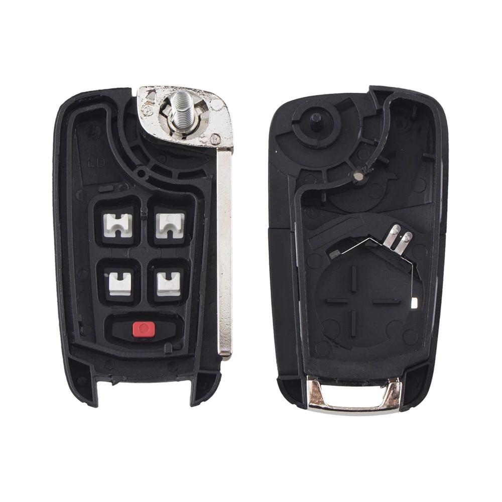 S 2/3/4/5 Buttons Remote Key Shell For Chevrolet Cruze For Opel Astra J Corsa E Insignia Zafira Filp Car Key Case
