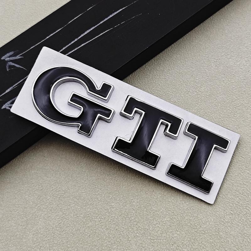Pro VW VOLKSWAGEN 2026 Nové 3D kovové logo Znak GTI Písmena Odznak na zadní kufr auta Pro Volkswagen VW Golf 4 5 6 7 7.5 MK4 MK5 MK6