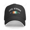 Baseball Cap Cote DIvoire EST Independence Day Unisex Women Unisex Hip Hop Sandwich Caps Snapback Golf Hat Fishing