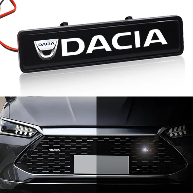 Přední kryt mřížka světlo znak dekorace LED osvětlení pro Dacia Duster Logan MCV Sandero Stepway Dokker Lodgy Autopříslušenství