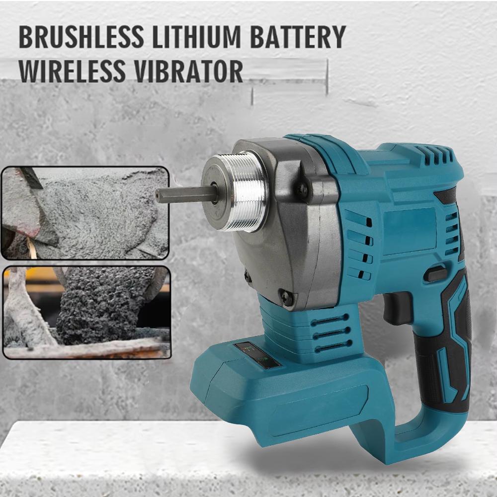 For Makita Battery 20V Cordless Electric Concrete Vibrator Concrete Compactor Concrete Brushless High Power Mixing Power Tool