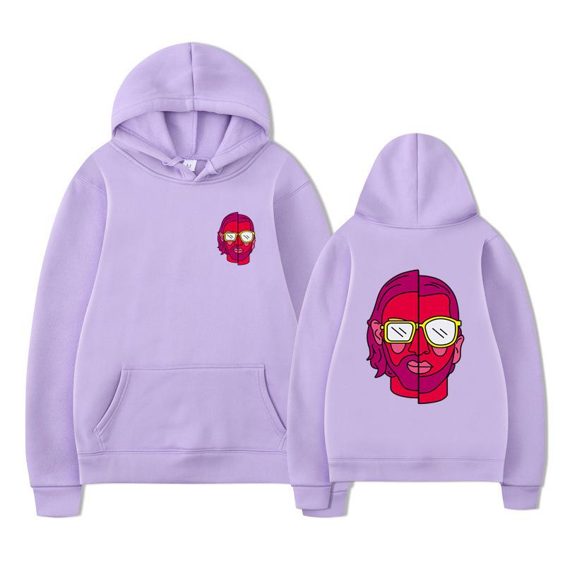 Le Monde Chico Double Sided Graphic Print Hoodie Album
