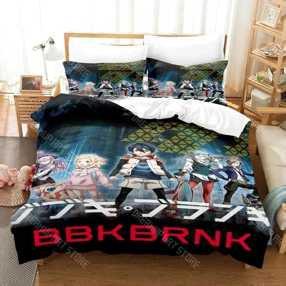 3D Print BBKBRNK Bedding Set Single Twin Full Queen King Size Bed Set Adult Kid Bedroom Duvet cover Sets Anime Bed Sheet set