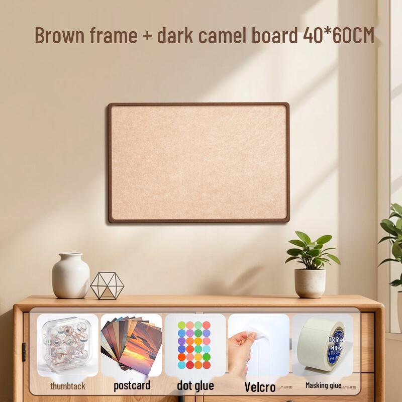 Self-Adhesive Felt Display Board for Photos & Messages