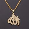 European and American Hip-hop Jewelry Rhinestone Jewelry Pendant Necklace Men's Clothing Old Money Style