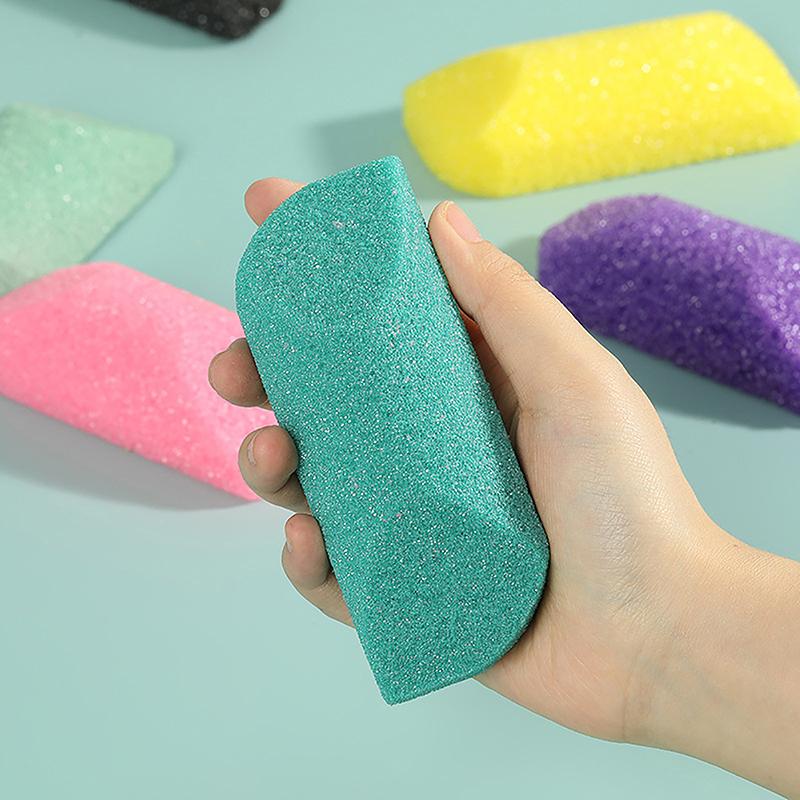 Quadratisch/Bootsförmig Fuß Bimsstein Schwamm Steine Fußpflege Hornhaut Peeling Harte Haut Entferner Pediküre Schrubber Peeling Maniküre Werkzeug