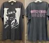 T-shirt Unisex Postpunk Concert Tour 2 lati Siouxsie And The Banshees anni '90 T-shirt Unisex