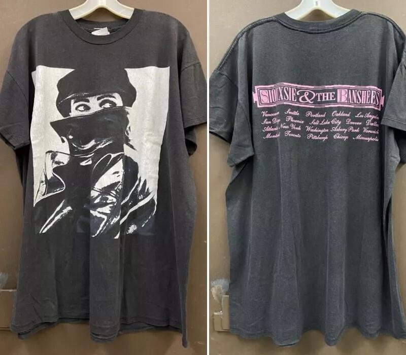 

90s Siouxsie And The Banshees Postpunk Concert Tour 2 Side Unisex T shirt Unisex T-Shirt L