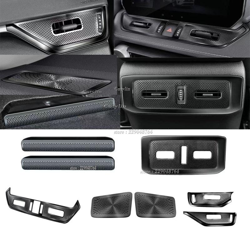 LHD RHD For Toyota RAV4 RAV 4 - 2024 Stainlee Steel Air Condition Vent dustproof Protector Outlet Cover Trim