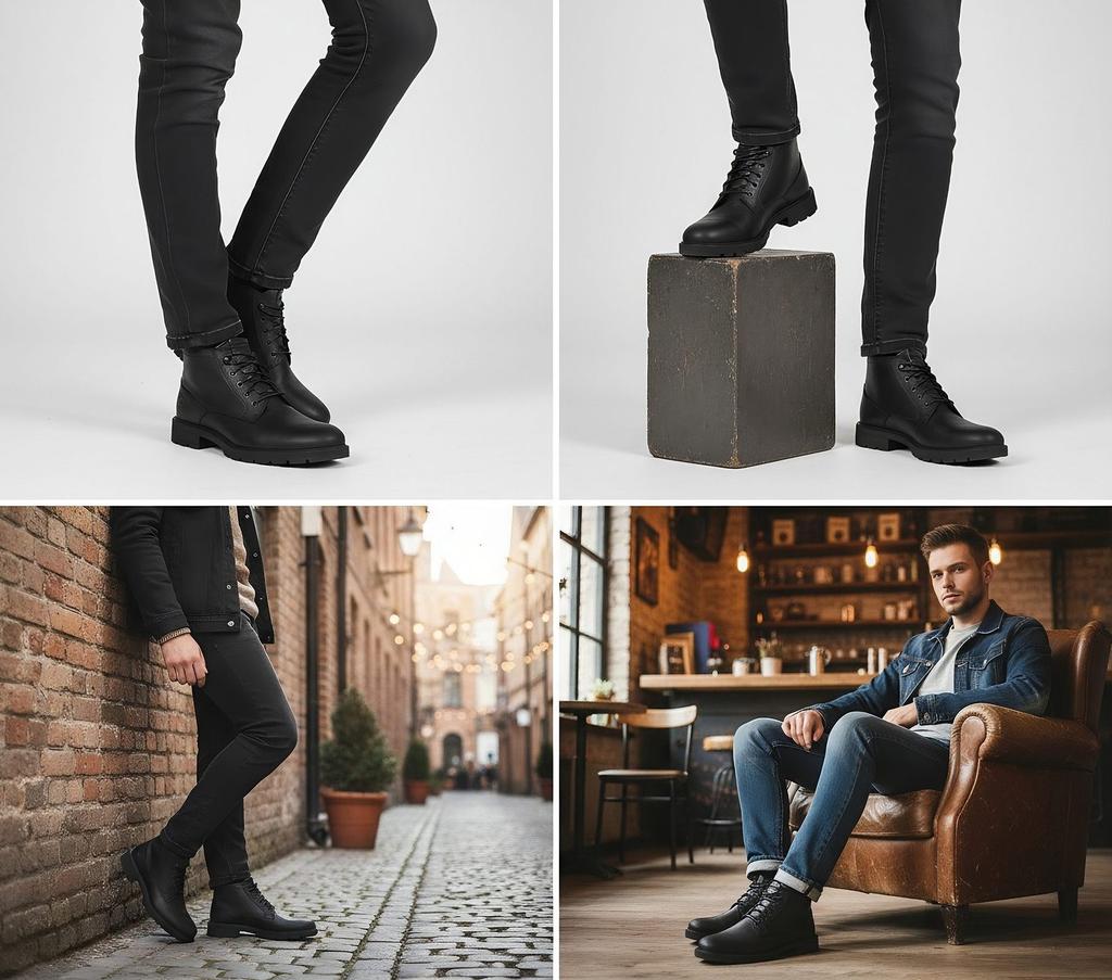 Timberland Elmhurst Mid Chukka Boot - Pánské zimní boty kožené černé TB0A2976-001 ORIGINÁL