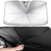 Windshield Sun Shade Umbrella Foldable Keeps Vehicle Cool Windshield UV Ray Reflector Windshield Sun Visor Blocks UV Rays Block