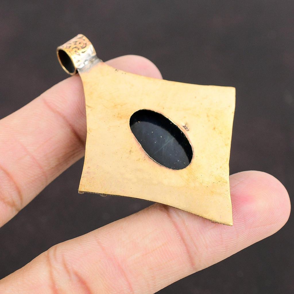 Pietersite Pendant Copper Pendant Handmade Pendant Pietersite Jewelry Fashionable Pendant Gemstone Copper Jewelry Gift For Mom Healing Stone