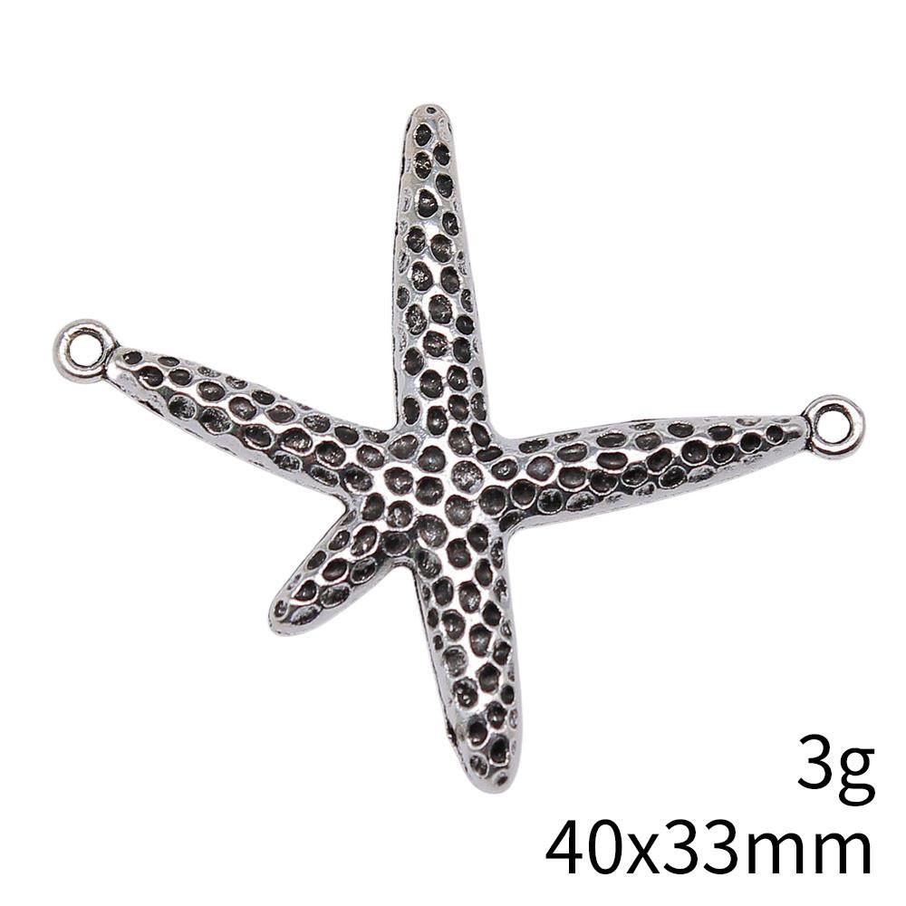 Mother's Day Charms For Needlework Starfish Charms Pendant Clearance Sale Items Pendants For Bracelets