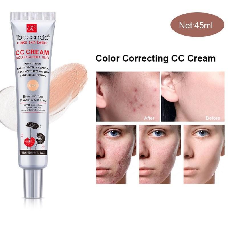 Natural And Lightweight Ibcccndcc Centella Cc Cream For Flawless Skin Tone Perfect For All Skin Types