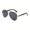 Retro Vintage Oversized Frame Fashion Glasses for Men & Women Classic Double Beam Design Ideal for Casual Formal Occasions