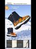 Northeast Winter Plus Velvet Warm Snow Boots - Men's & Women's Non-Slip Long Tube Cycling Outdoor Cotton Boots