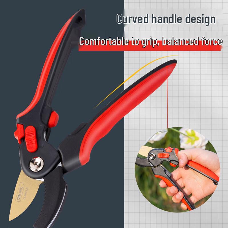 Deli DL580222 Adjustable Pruning Shears
