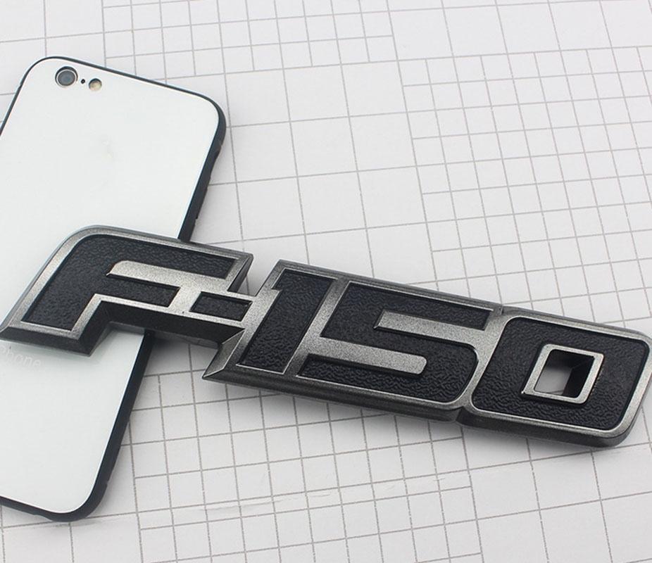 Durable Red Black 3d Raised Plastic Emblem Badge Letter For 09-14 Ford F150 Tailgate