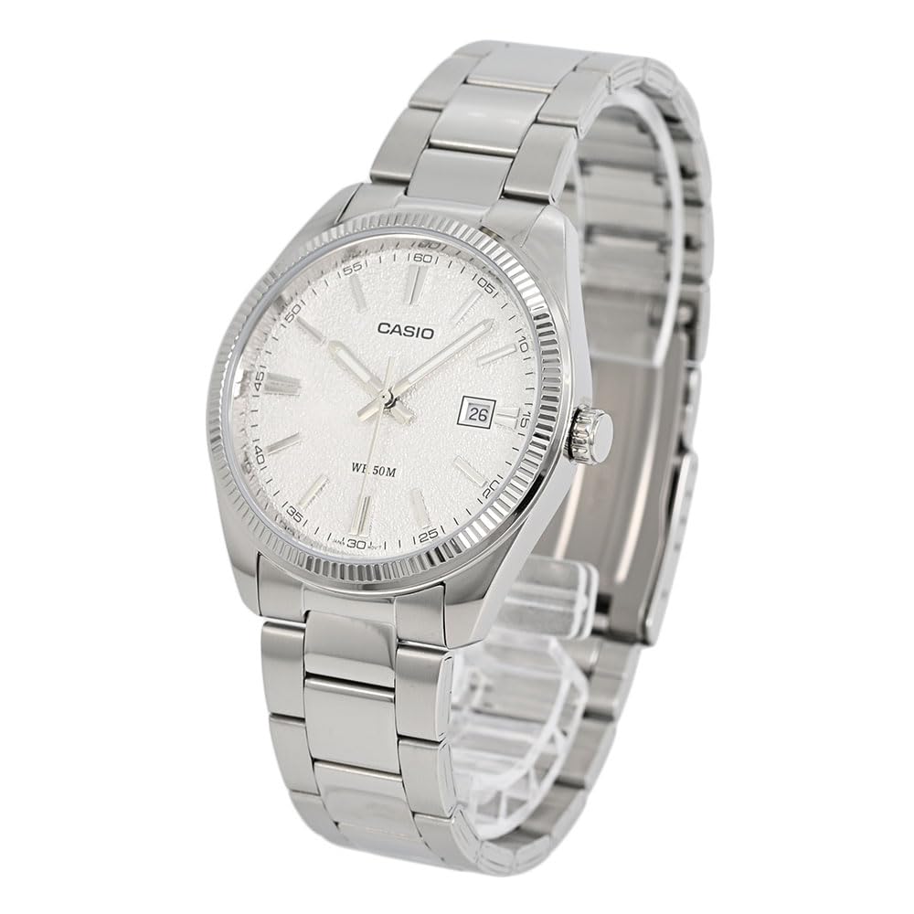 CASIO Analog Quartz STANDARD Silver White MTP-1302DA-7A