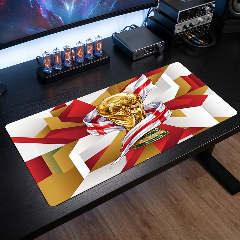 England Football Crest Mouse Pad, Extended Non Slip Rubber Desk Mat for Gaming Office Laptop Fan Gift