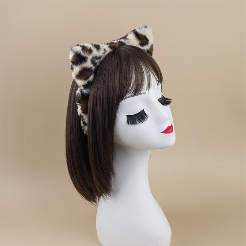 Cats Costume Set Ears Tail Bowite Tutu Animal Fancy Costume Kit Accessories for Kids Girls Halloween Cosplays Props