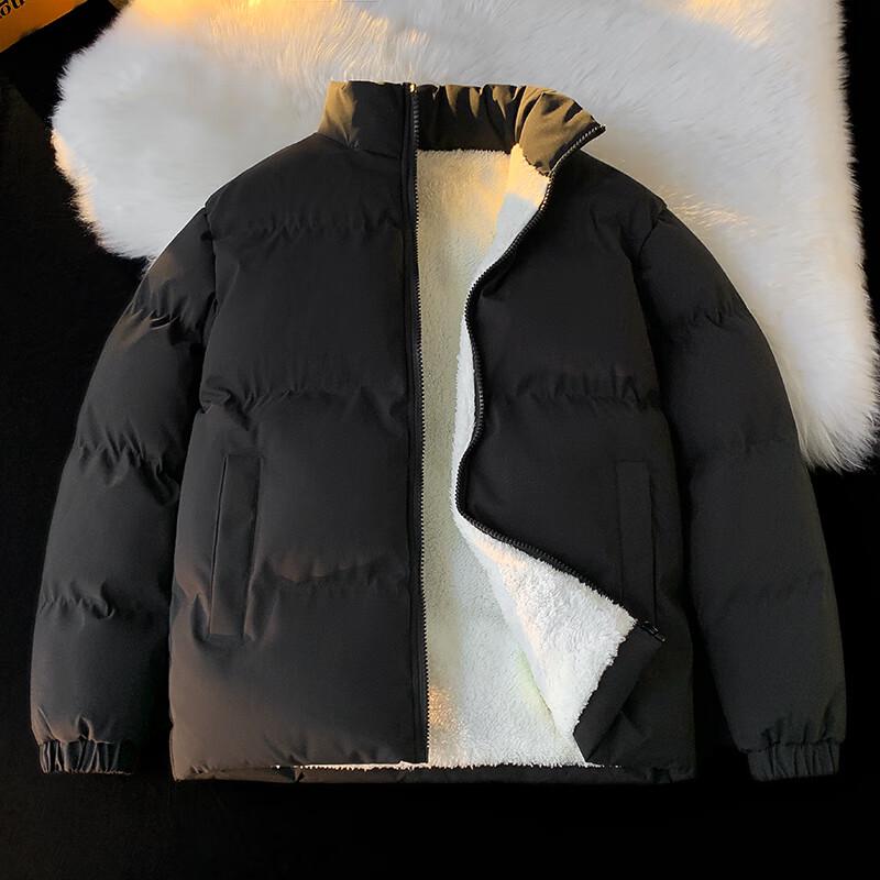 

COVER GAL Men s Fleece-Lined Stand Collar Jacket LH-8301 8XL